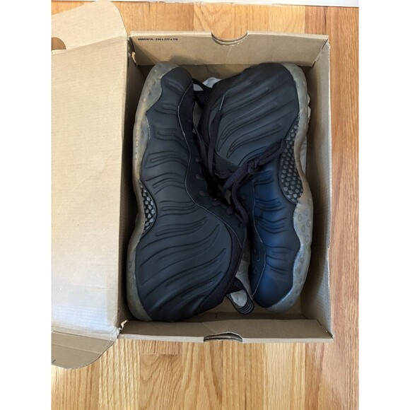 Nike Air Foamposite One Stealth Black Medium-Grey 2012 Men’s size 12 314996-010 - Picture 3 of 10
